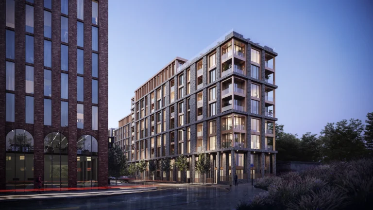 3d architectural rendering with Interior Design and Styling for residental building in Liverpool